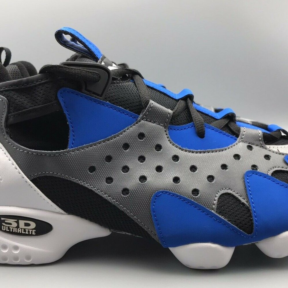 Reebok 3D Op 98 Mens Athletic Shoes Blue Black Dv4 - Picture 5 of 9